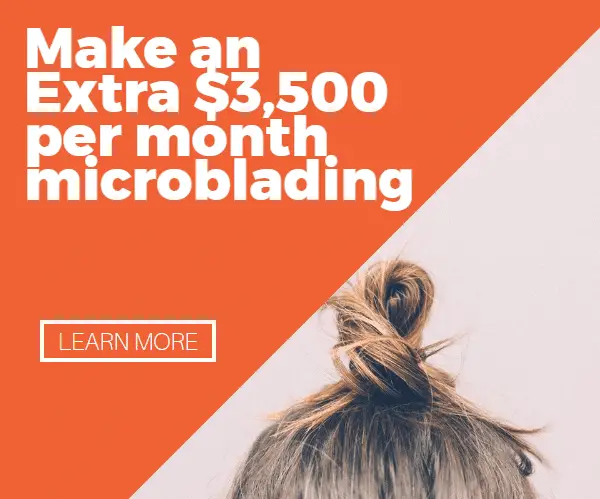 Microblading training ad