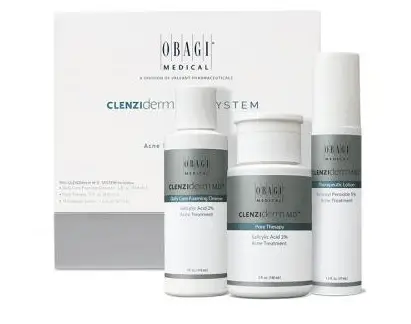 Obagi clenziderm 3 step system for fighting acne
